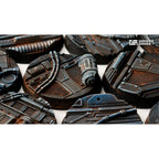Gamers Grass GGB-SPR32 Battle Ready Bases Spaceship Corridor Round 32mm (x8)