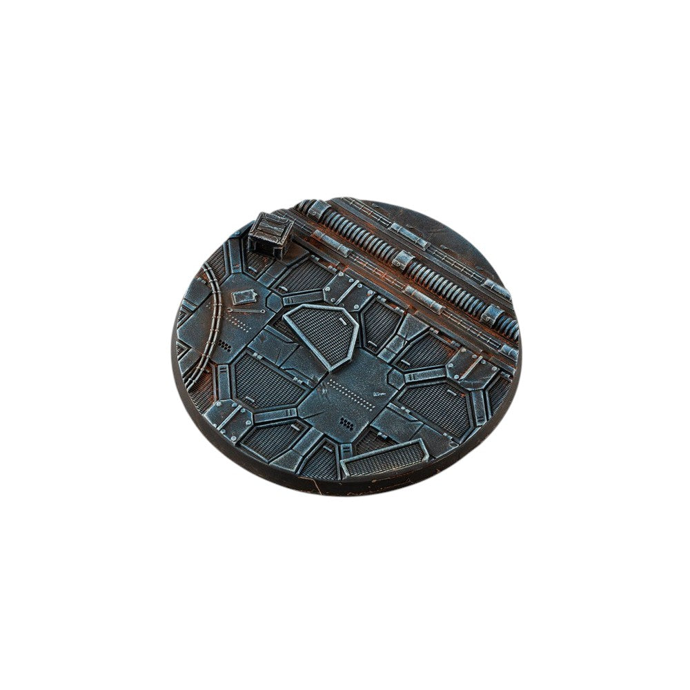 Gamers Grass GGB-SPR90 Battle Ready Bases Spaceship Corridor Round 90mm (x1)