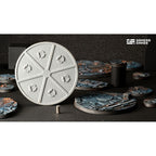 Gamers Grass GGB-SPR90 Battle Ready Bases Spaceship Corridor Round 90mm (x1)