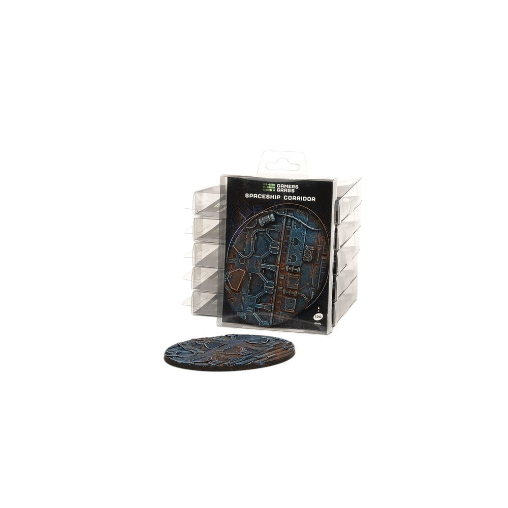Gamers Grass GGB-SPO120 Battle Ready Bases Spaceship Corridor Oval 120mm (x1)