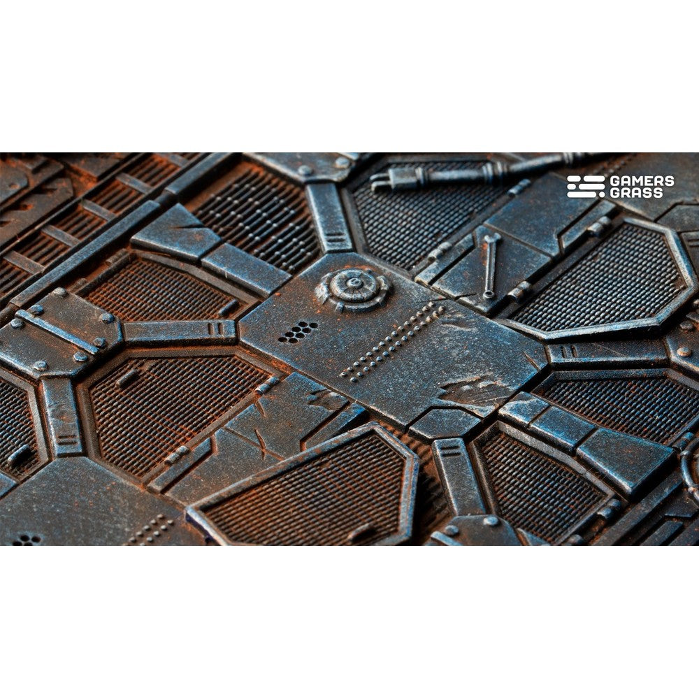 Gamers Grass GGB-SPO170 Battle Ready Bases Spaceship Corridor Oval 170mm (x1)