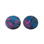 Gamers Grass GGB-AIR60 Battle Ready Bases Alien Infestation Round 60mm (x2)