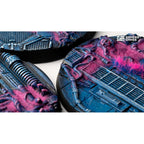 Gamers Grass GGB-AIR60 Battle Ready Bases Alien Infestation Round 60mm (x2)
