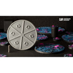 Gamers Grass GGB-AIR90 Battle Ready Bases Alien Infestation Round 90mm (x1)