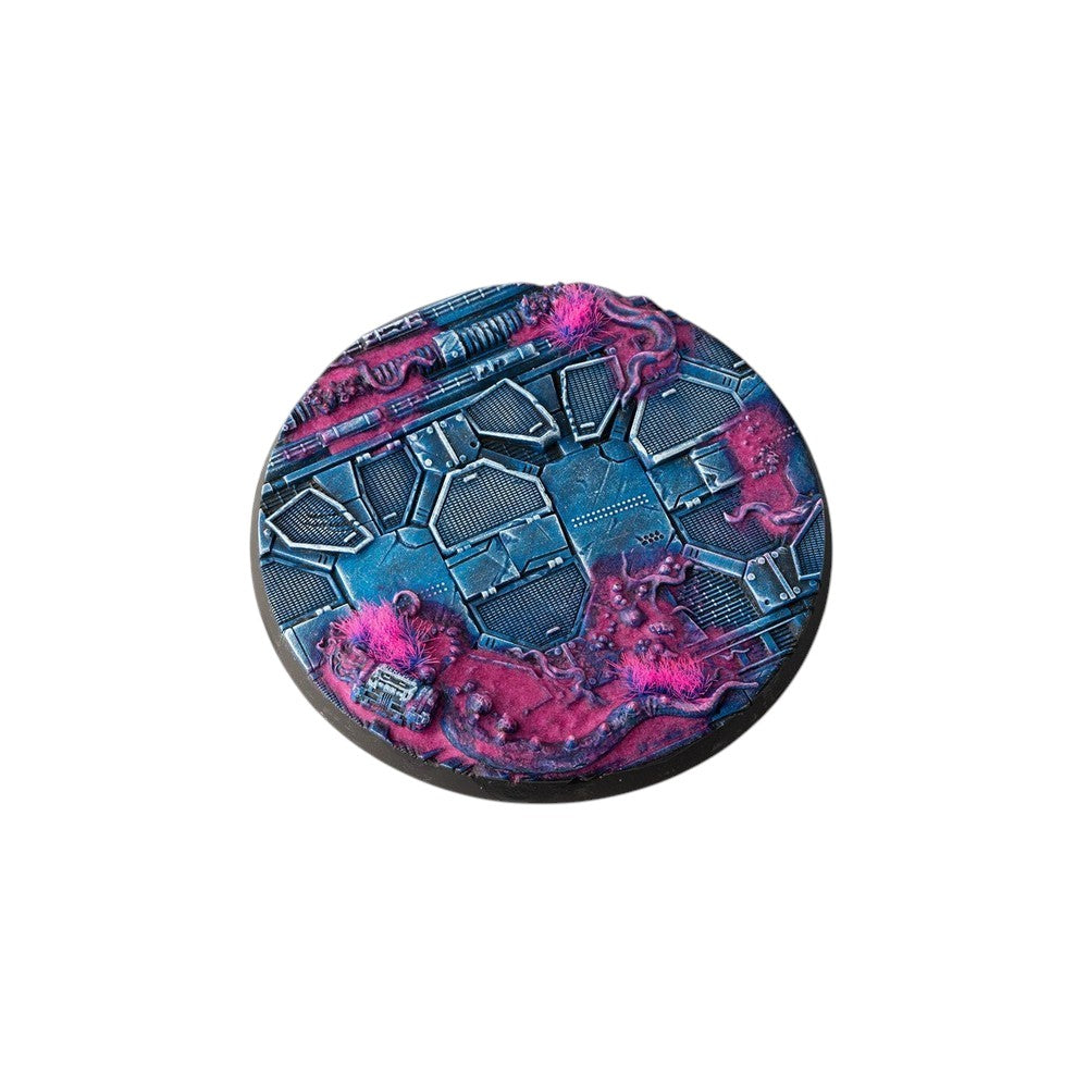 Gamers Grass GGB-AIR100 Battle Ready Bases Alien Infestation Round 100mm (x1)