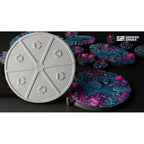 Gamers Grass GGB-AIR100 Battle Ready Bases Alien Infestation Round 100mm (x1)