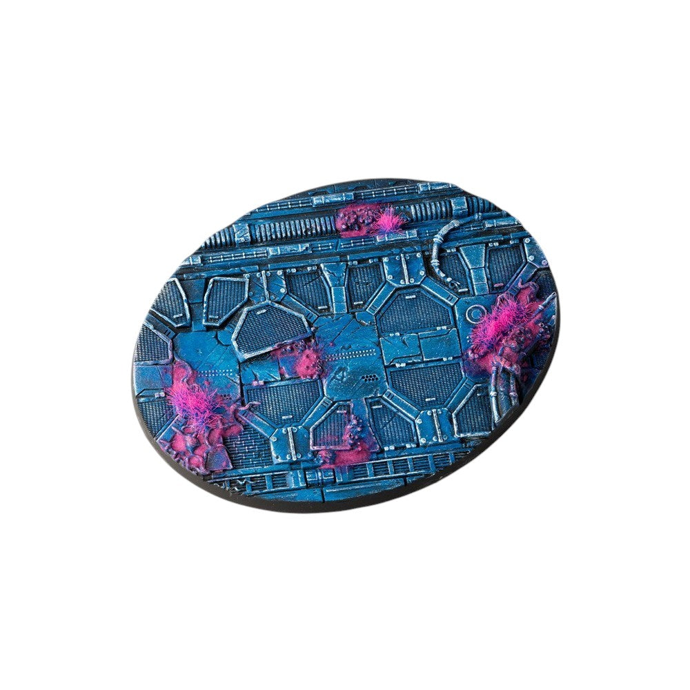 Gamers Grass GGB-AIO120 Battle Ready Bases Alien Infestation Oval 120mm (x1)