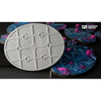 Gamers Grass GGB-AIO120 Battle Ready Bases Alien Infestation Oval 120mm (x1)