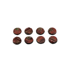 Gamers Grass GGB-NCDR25 Battle Ready Bases Nomad Crew Deck Round 25mm (8x)