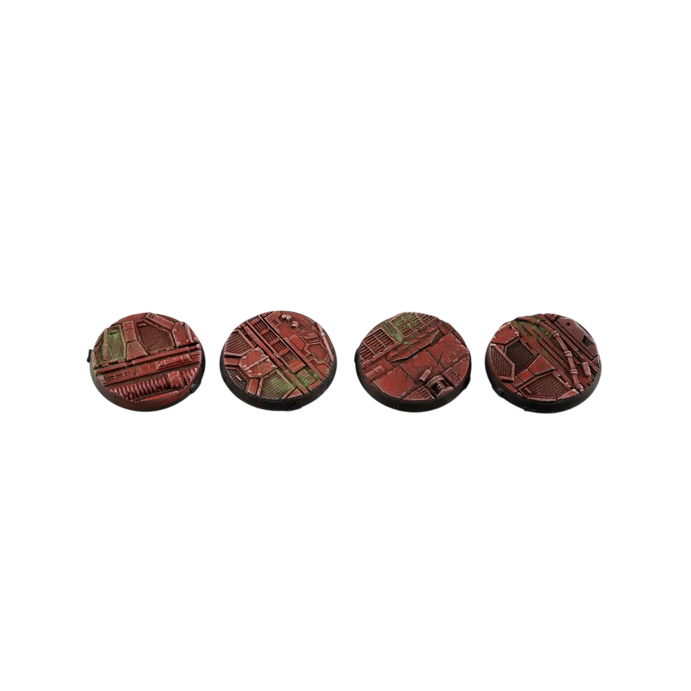 Gamers Grass GGB-NCDR40 Battle Ready Bases Nomad Crew Deck Round 40mm (4x)