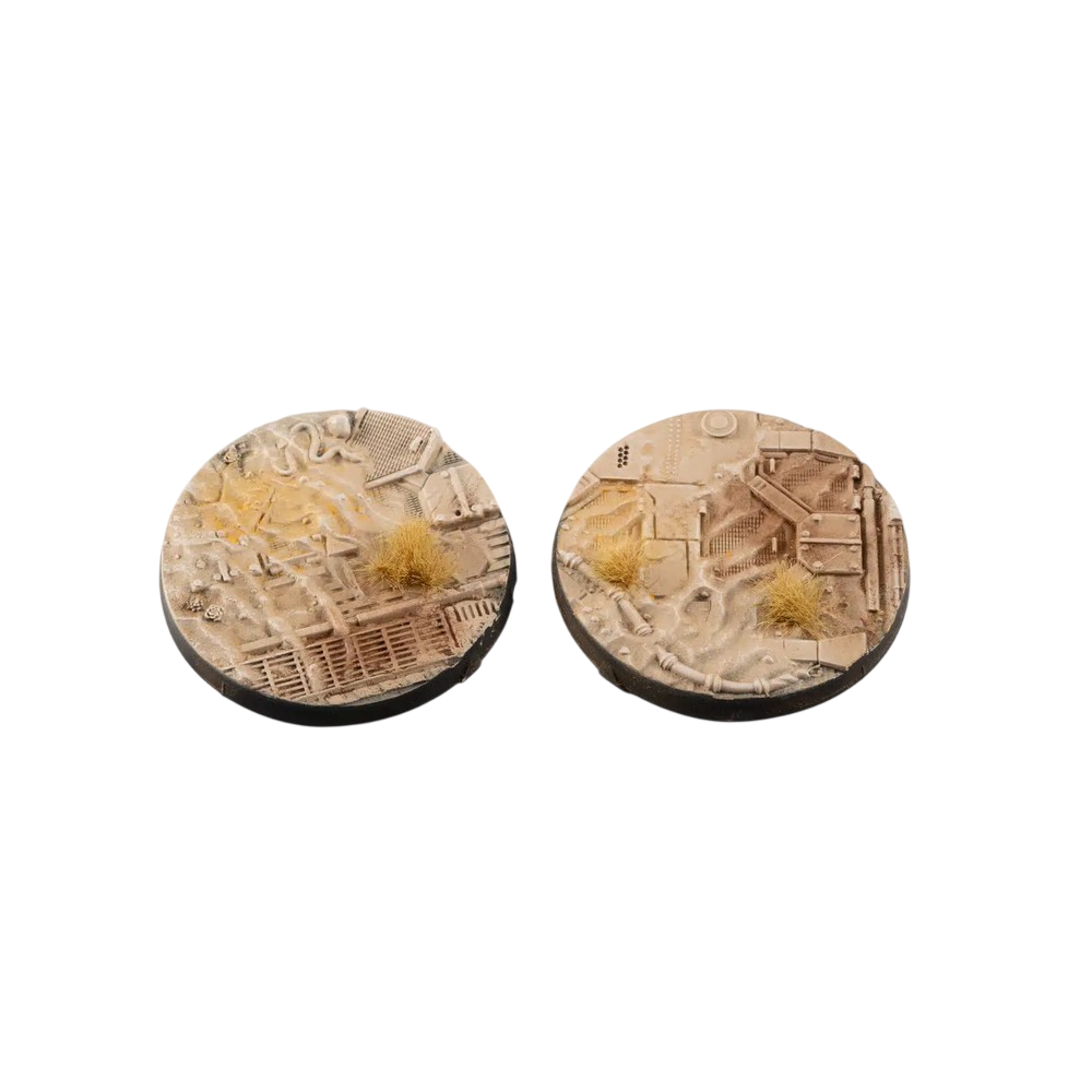 Gamers Grass GGB-DBR55 Battle Ready Bases Dunes of Bourak Round 55mm (2x)