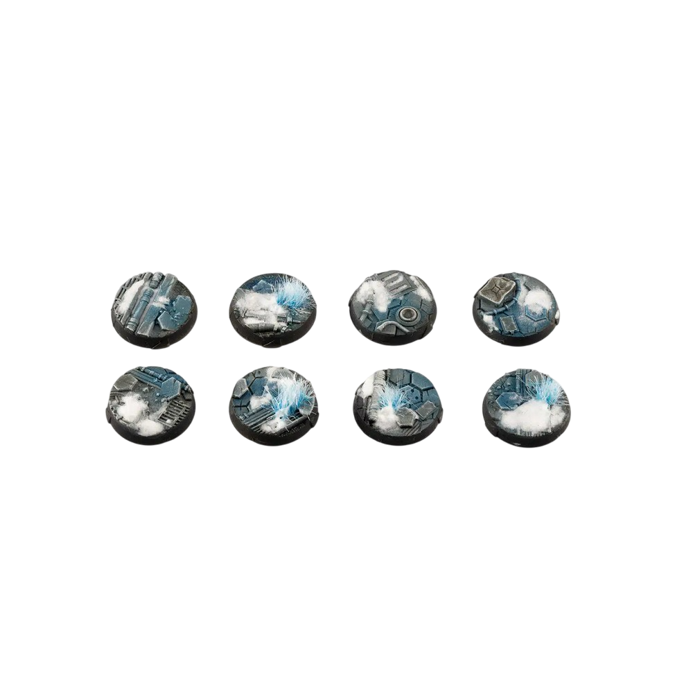 Gamers Grass GGB-SOR25 Battle Ready Bases Svalarheimas Outpost Round 25mm (8x)