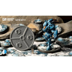 Gamers Grass GGB-SOR55 Battle Ready Bases Svalarheimas Outpost Round 55mm (2x)