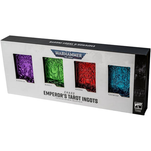 AAA Merchandise 1204467 Warhammer 40000 Imperial Tarot Ingot Gods (4pk)