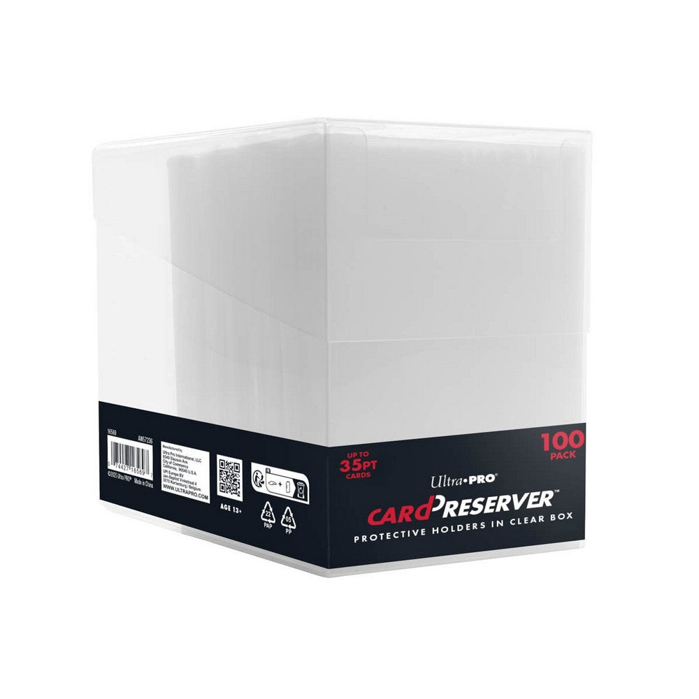 Ultra Pro UP16569 Card Preserver in Clear Box 100ct