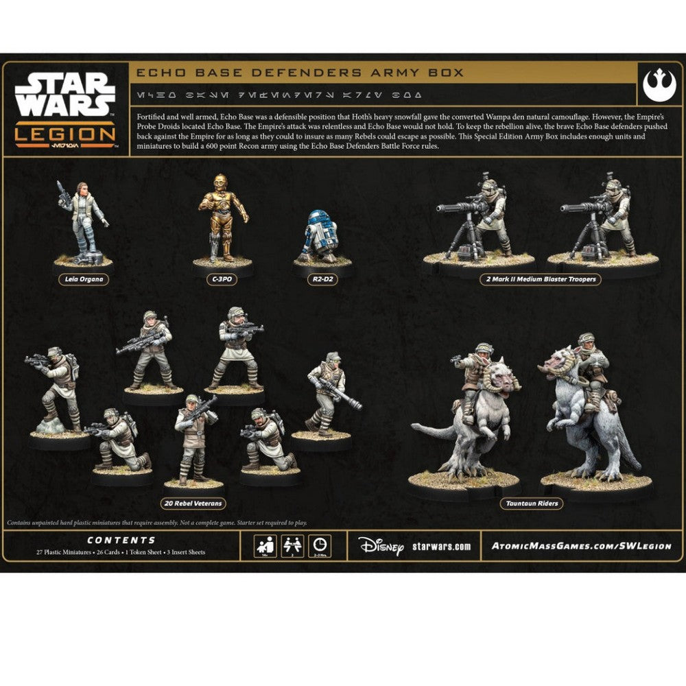 Atomic Mass Games SWQ148 Star Wars Legion Echo Base Defenders Special Edition Army Box