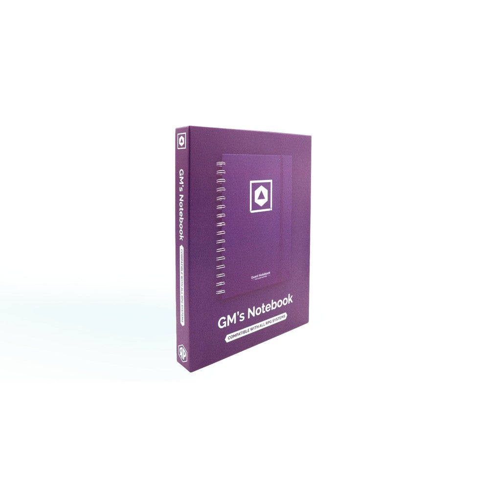Roll & Play Press RP026QNGP Game Masters Quest Journal Mystic Purple