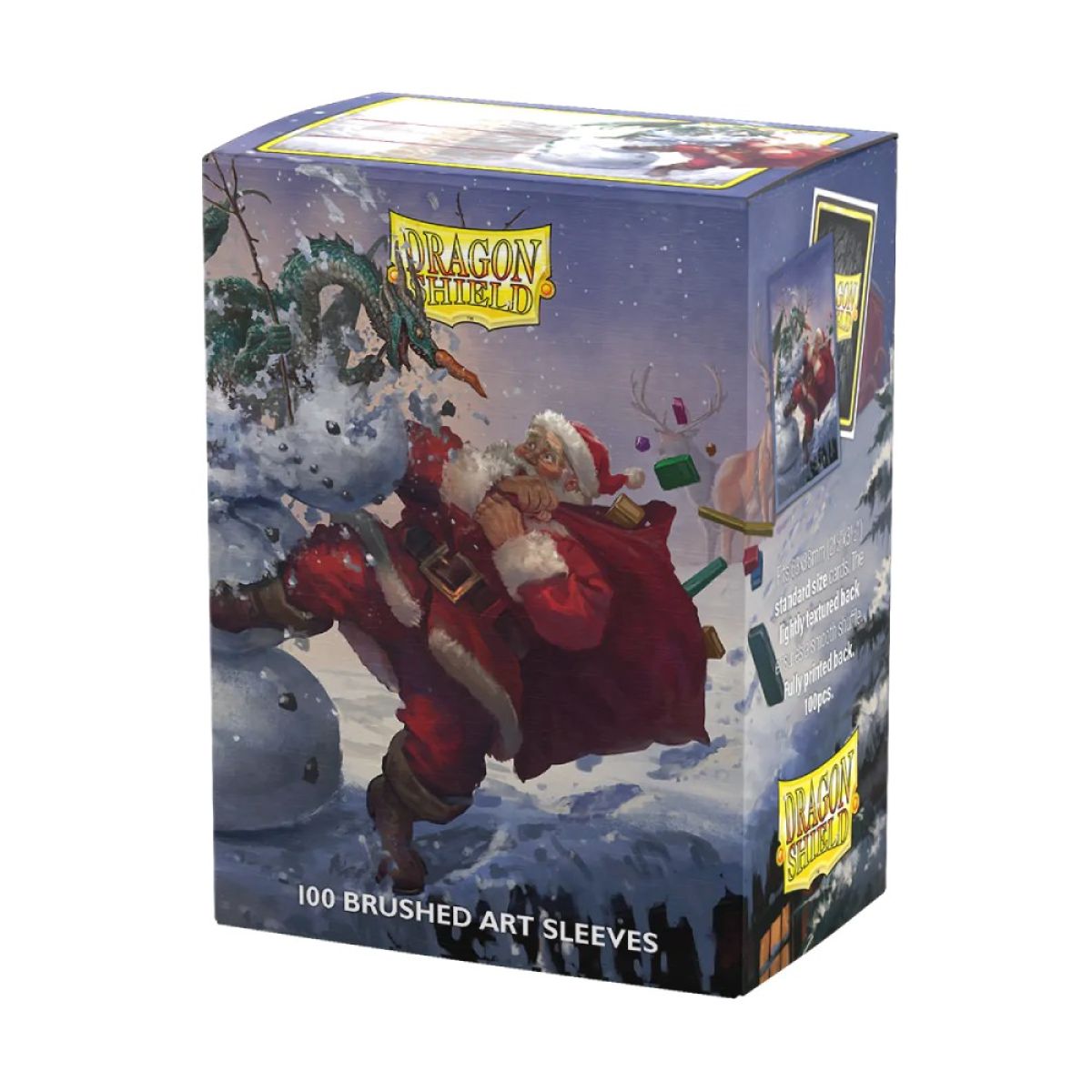 Dragon Shield AT-12128 Sleeves (100) Brushed Art: Christmas 2025 (9250451882221)
