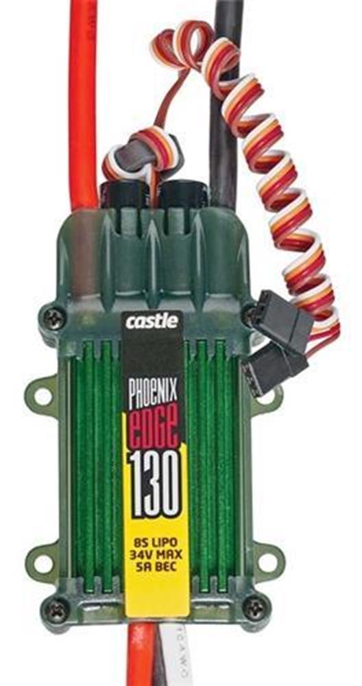 Castle Creations 010009900 Phoenix Edge 130-Amp 34V ESC w/5 Amp BEC (10908643399)