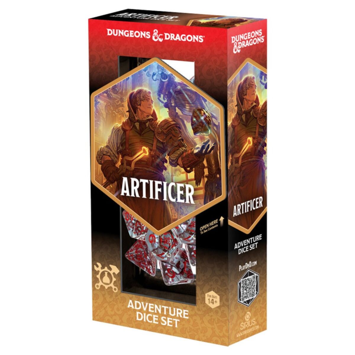 Sirius D&D Adventure Dice Artificer Clear - SDZ2002-27