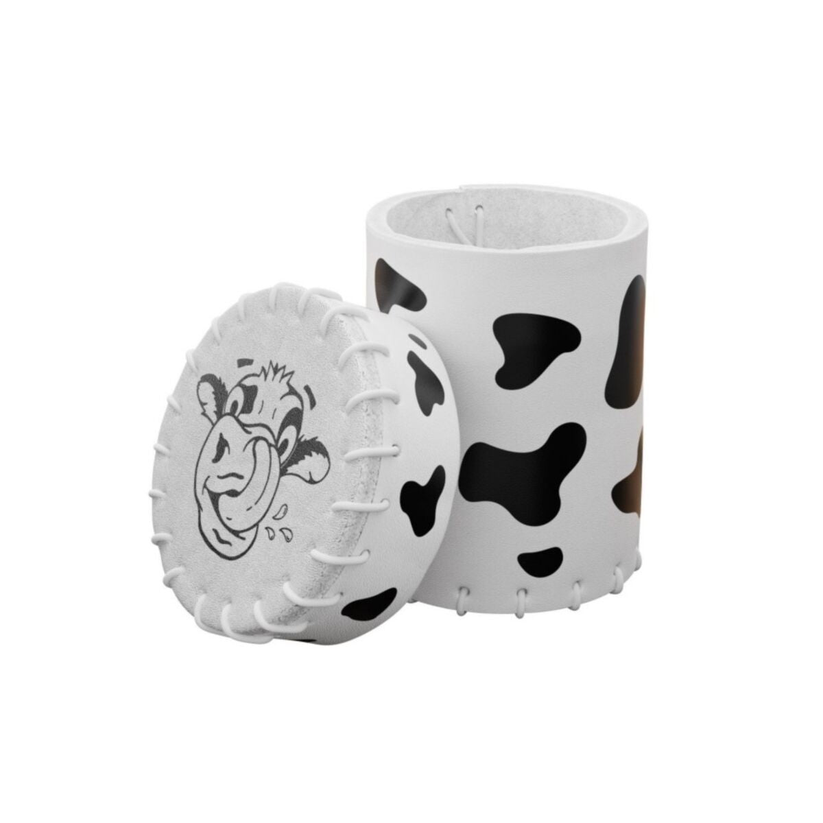 Q Workshop CCOW101 Cow Leather Dice Cup (9250514469101)