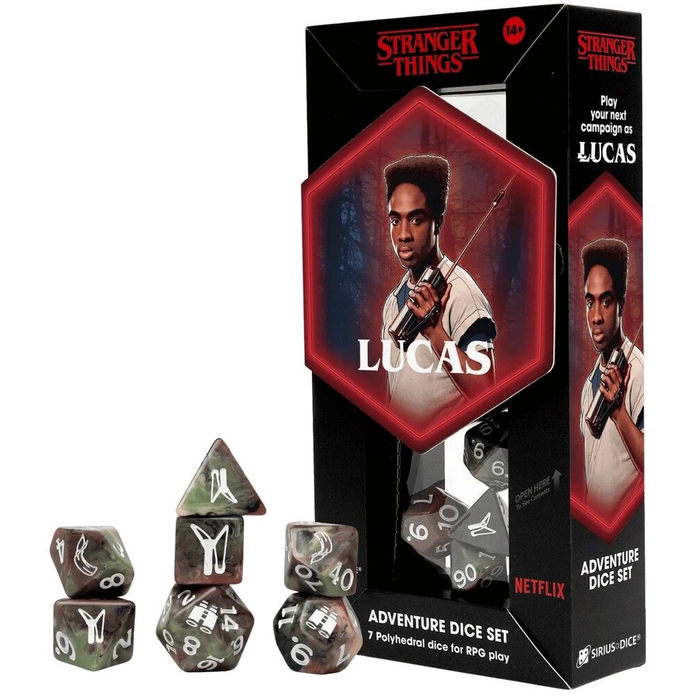 Stranger Things Adventure Dice Lucas - SDZ9002-02
