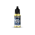 Vallejo True Metallic Metal Light Radiant Yellow 18ml - VJ77102