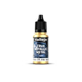 Vallejo True Metallic Metal Light Greenish Gold 18ml - VJ77116