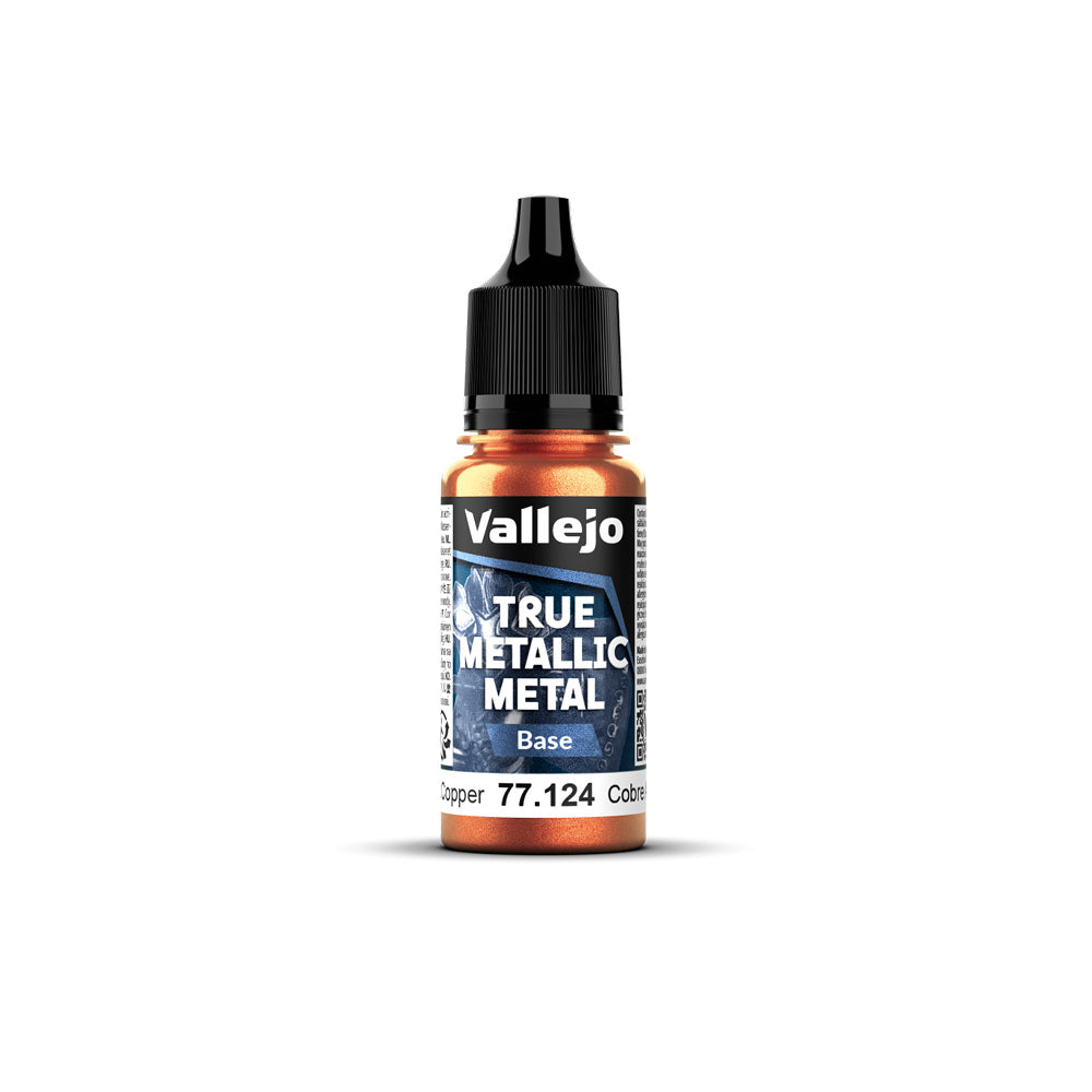 Vallejo True Metallic Metal Base Ancient Copper 18ml - VJ77124