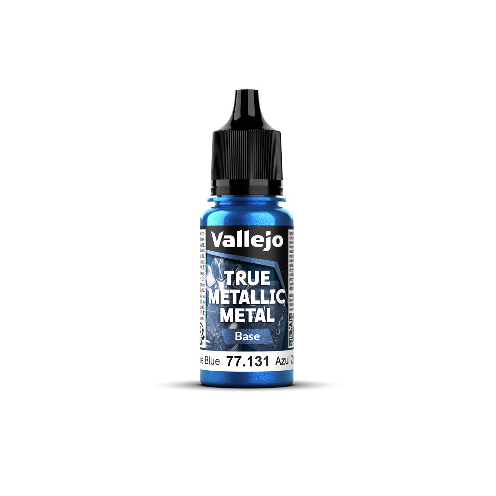 Vallejo True Metallic Metal Base Sapphire Blue 18ml - VJ77131