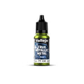 Vallejo True Metallic Metal Base Amber Green 18ml - VJ77135