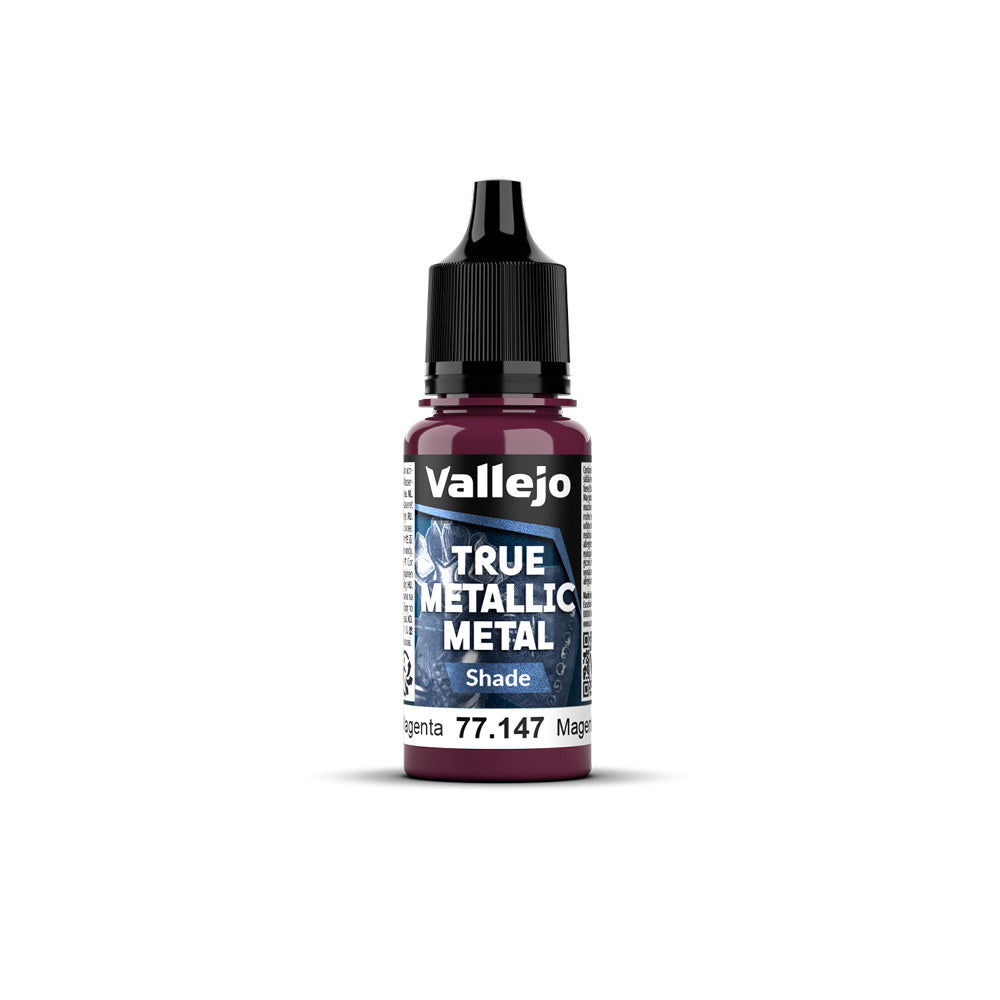 Vallejo True Metallic Metal Shade Crimson Magenta 18ml - VJ77147