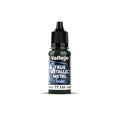 Vallejo True Metallic Metal Shade Dusken Green 18ml - VJ77154
