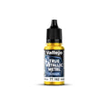 Vallejo True Metallic Metal Airbrush Radiant Yellow 18ml - VJ77162