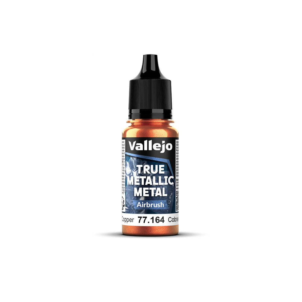 Vallejo True Metallic Metal Airbrush Ancient Copper 18ml - VJ77164