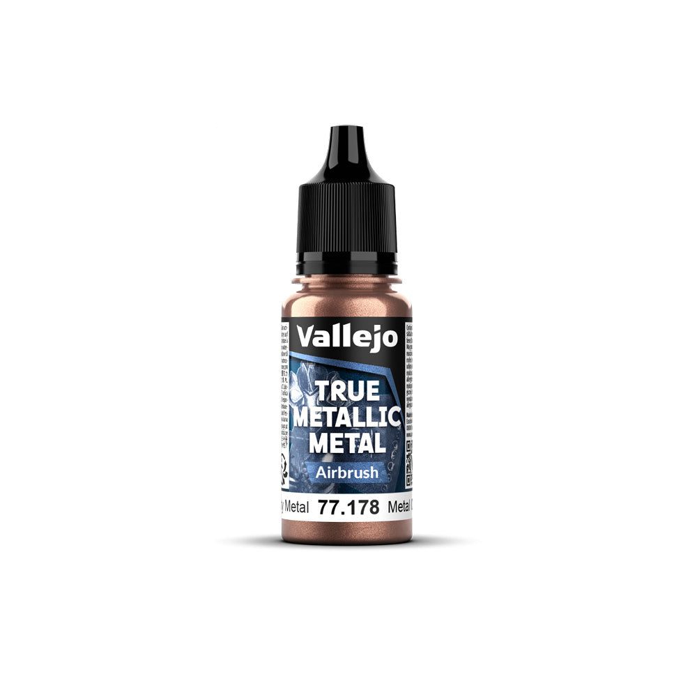 Vallejo True Metallic Metal Airbrush Rusty Metal 18ml - VJ77178
