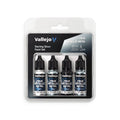 Vallejo Sterling Silver Paint Set - VJ77251