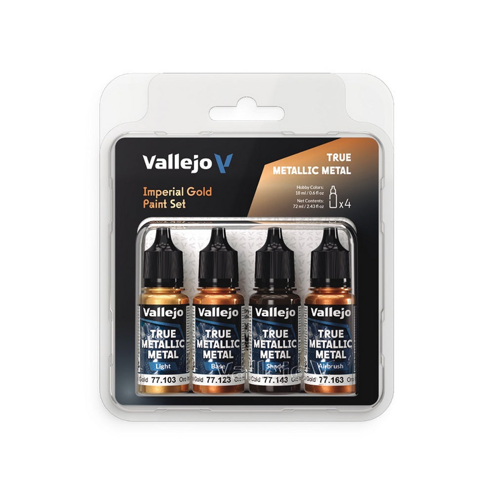 Vallejo Imperial Gold Paint Set - VJ77252