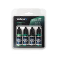 Vallejo Dusken Green Paint Set - VJ77257
