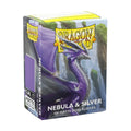 Dragon Shield Sleeves (100) Matte Dual Nebula & Silver - AT-15075