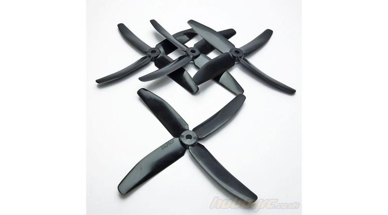 xDal Q5040BK 5x4  quad-Prop Black 4pk - Hobby City NZ (10908655495)