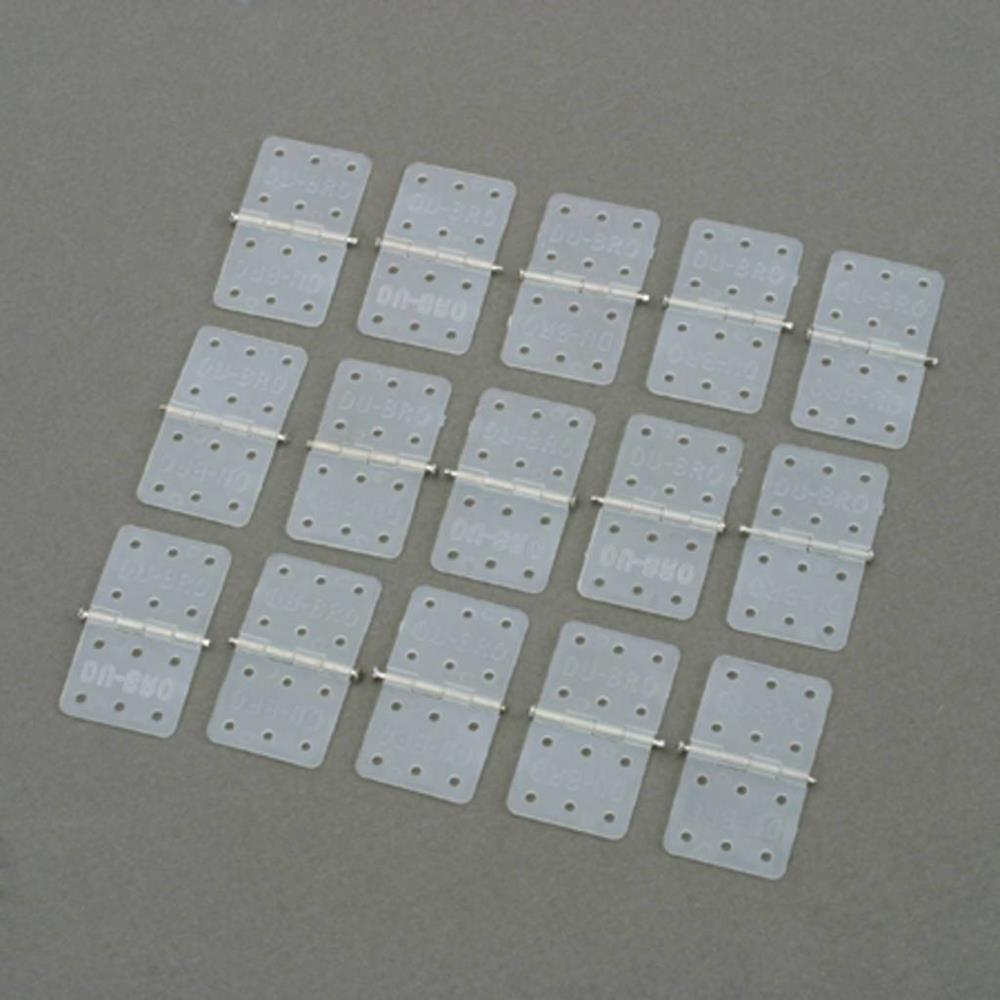 Dubro 117 Standard Nylon Hinges (15 Pack) (8225535721709)