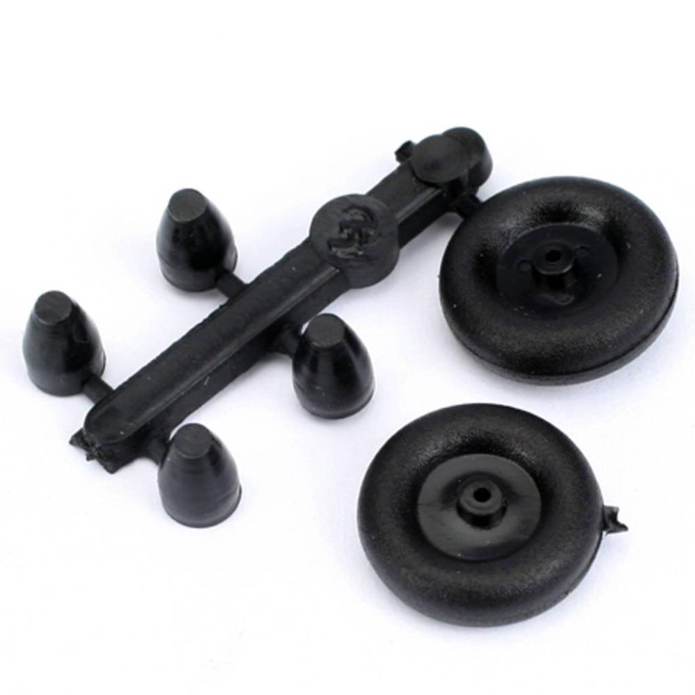 Dubro 12MTW TAIL WHEEL W/RETAINERS 1/2IN MICRO (10908666759)