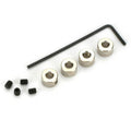 Dubro 139 Dura Collars 1/8 (4) (8255455527149)