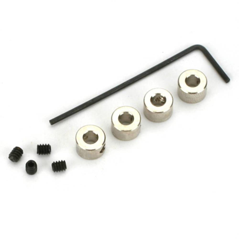Dubro 139 Dura Collars 1/8 (4) (8255455527149)