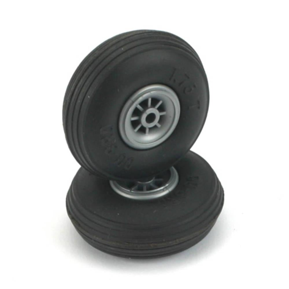 Dubro 175T 1.75" (44.45mm) Treaded Wheels - 1 Pair (10908674119)