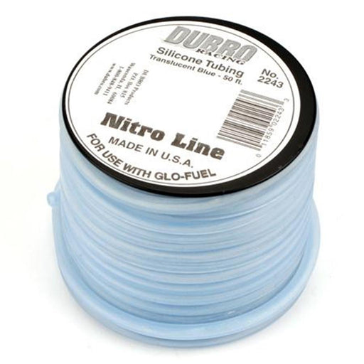 Dubro 2243 Nitro Line Silicone Fuel Tubing 3/32" ID - Blue (1 Meter) - Hobby City NZ