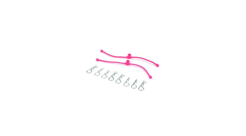 Dubro 2251 Body Klip Retainers Pink (2)