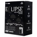 Ultra Pro ECLIPSE Gloss Standard Deck Protector Sleeves 105 Count Jet Black - UP16700