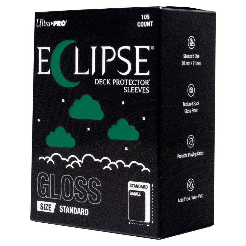 Ultra Pro ECLIPSE Gloss Standard Deck Protector Sleeves 105 Count Forest Green - UP16705